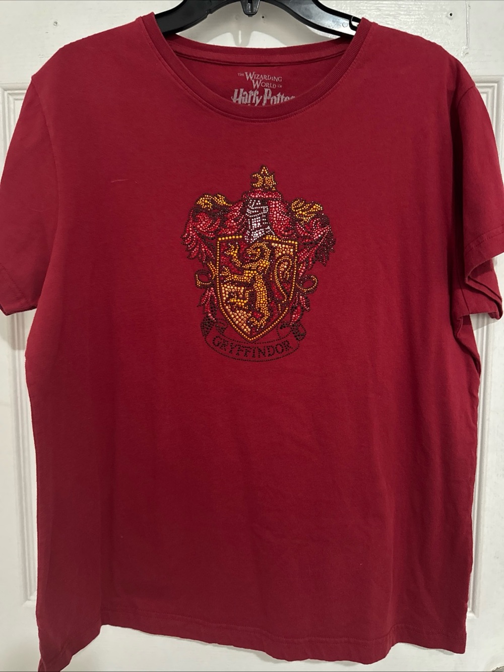 Warner Bros. Harry Potter Gryffindor Red Short Sleeve Tee Women XL